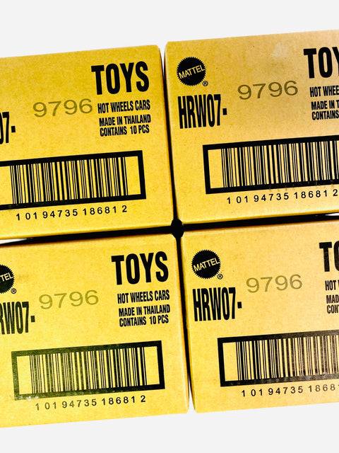 Hot Wheels 2025 Car Culture Porsche 911 Carrera RS 2.7 Factory Sealed Solid Cases (4 Cases)
