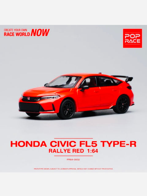 Pop Race Honda Civic FL5 Type-R Rallye Red #02