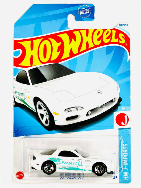 Hot Wheels HW J-Imports '95 Mazda RX-7 - Damaged Card/Blister