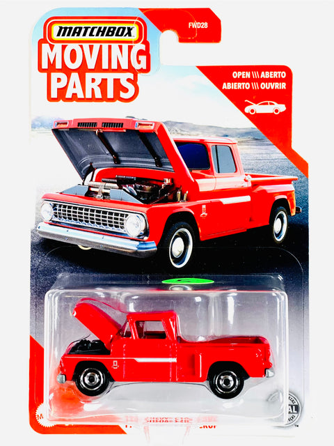 Matchbox Moving Parts 1963 Chevy C10 Pick Up - Damaged Card/Blister