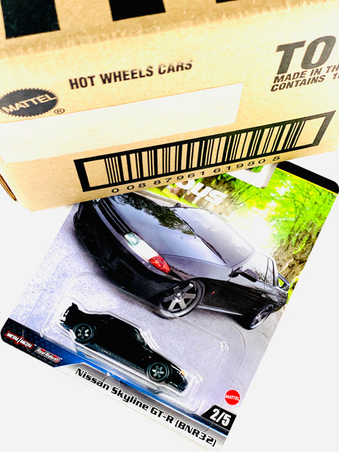 Hot Wheels 2025 Fast & Furious Nissan Skyline GT-R (BNR32) Solid Pack (10 Cars)