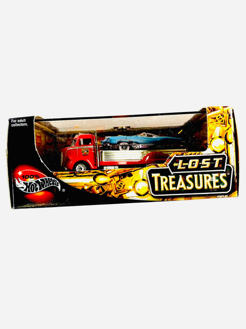 Hot Wheels Lost Treasures Car Set - Rubberband Residue/Damaged Box