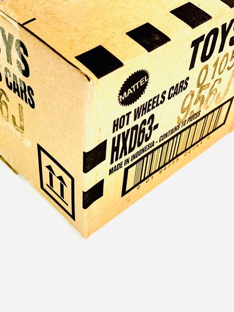 Hot Wheels 2025 Pop Culture Factory Sealed Case J (10 Cars) - Damaged Box