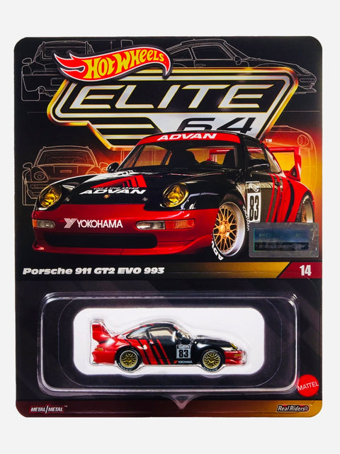 Hot Wheels 2025 RLC Exclusive Elite 64 Porsche 911 GT2 EVO 993 - Damaged Card