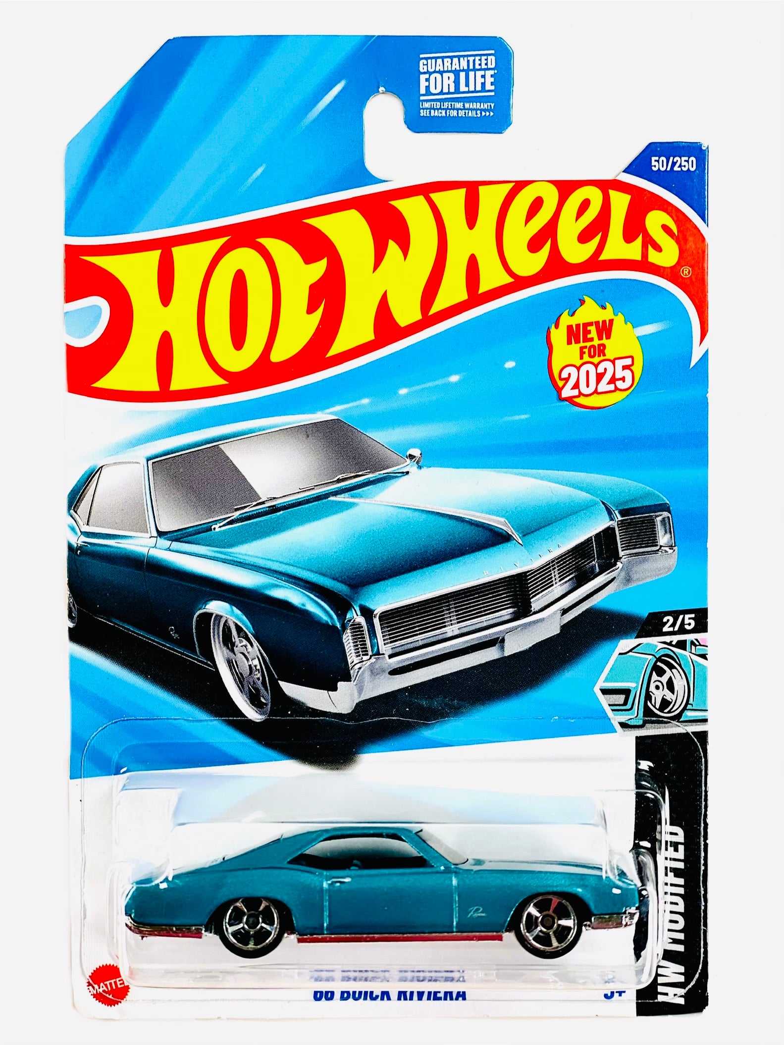 Hot Wheels HW Modified '66 Buick Riviera (50/250) - Damaged Card