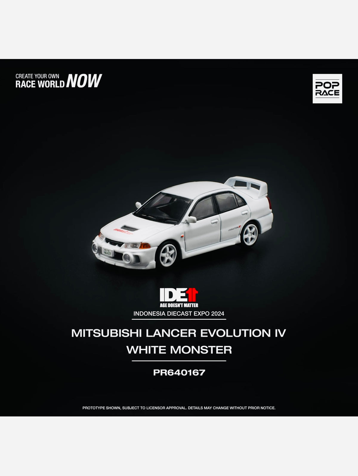 Pop Race Mitsubishi Lancer Indonesia Diecast Expo 2024