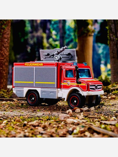 Matchbox 2024 Mattel Creations Mercedes-Benz Unimog Fire Truck - Open Box