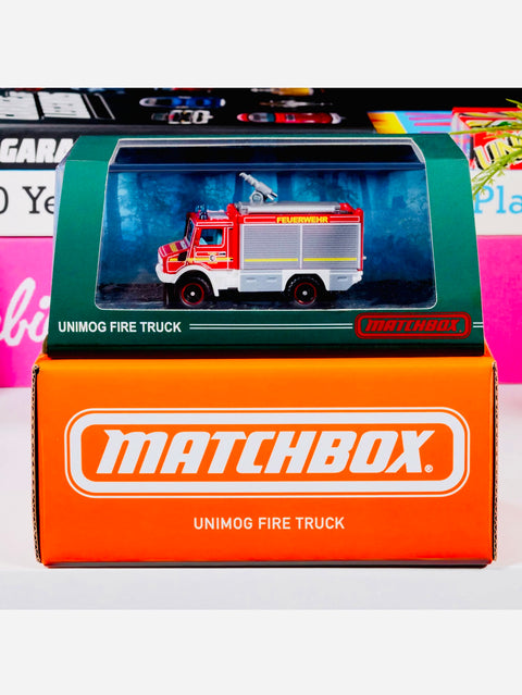 Matchbox 2024 Mattel Creations Mercedes-Benz Unimog Fire Truck - Open Box