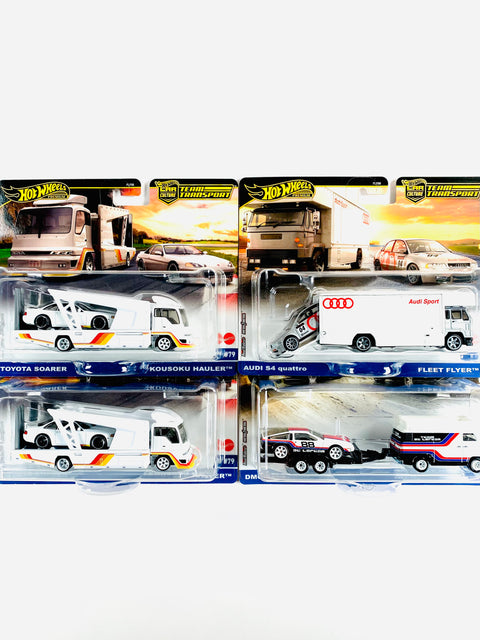 Hot Wheels 2025 Team Transport Factory Sealed Case F (4 Cases)