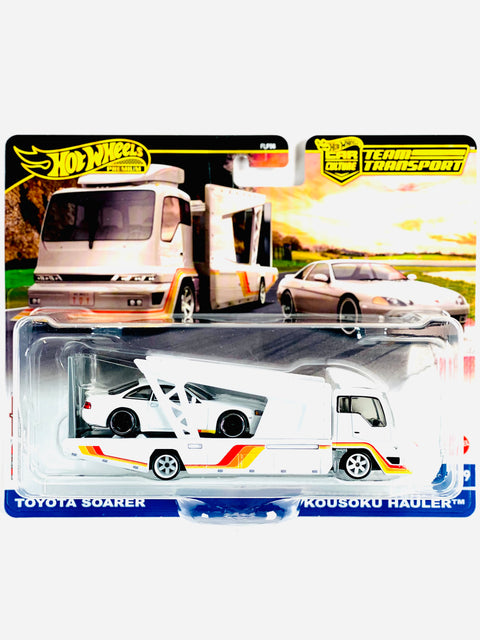Hot Wheels 2025 Team Transport Case F Toyota Soarer & Kousoku Hauler #79 - Damaged Card