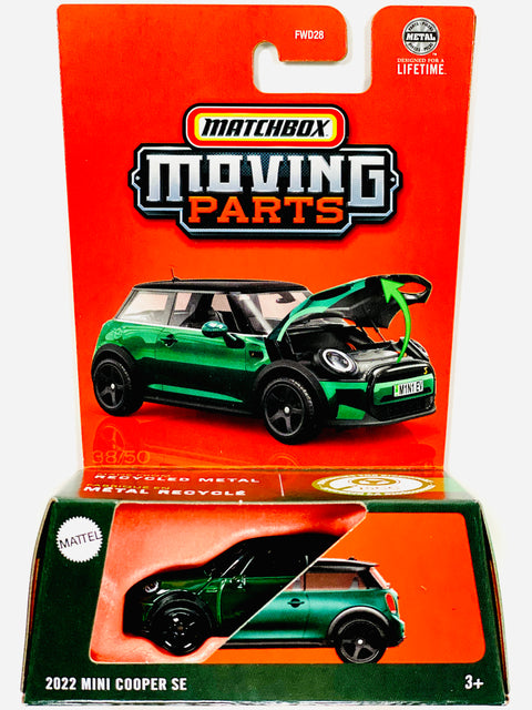 Matchbox 2025 Moving Parts Case D 2022 Mini Cooper SE