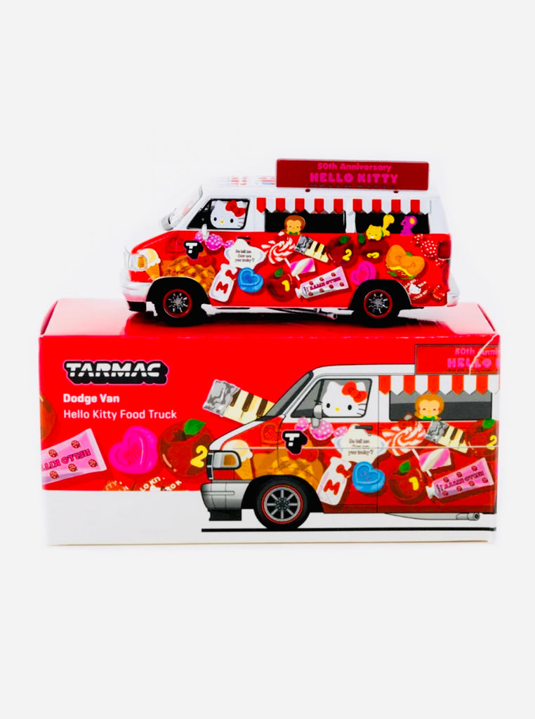 【新発売】 Tarmac Truck Food Kitty Hello Van Dodge 64 Global Works ミニカー