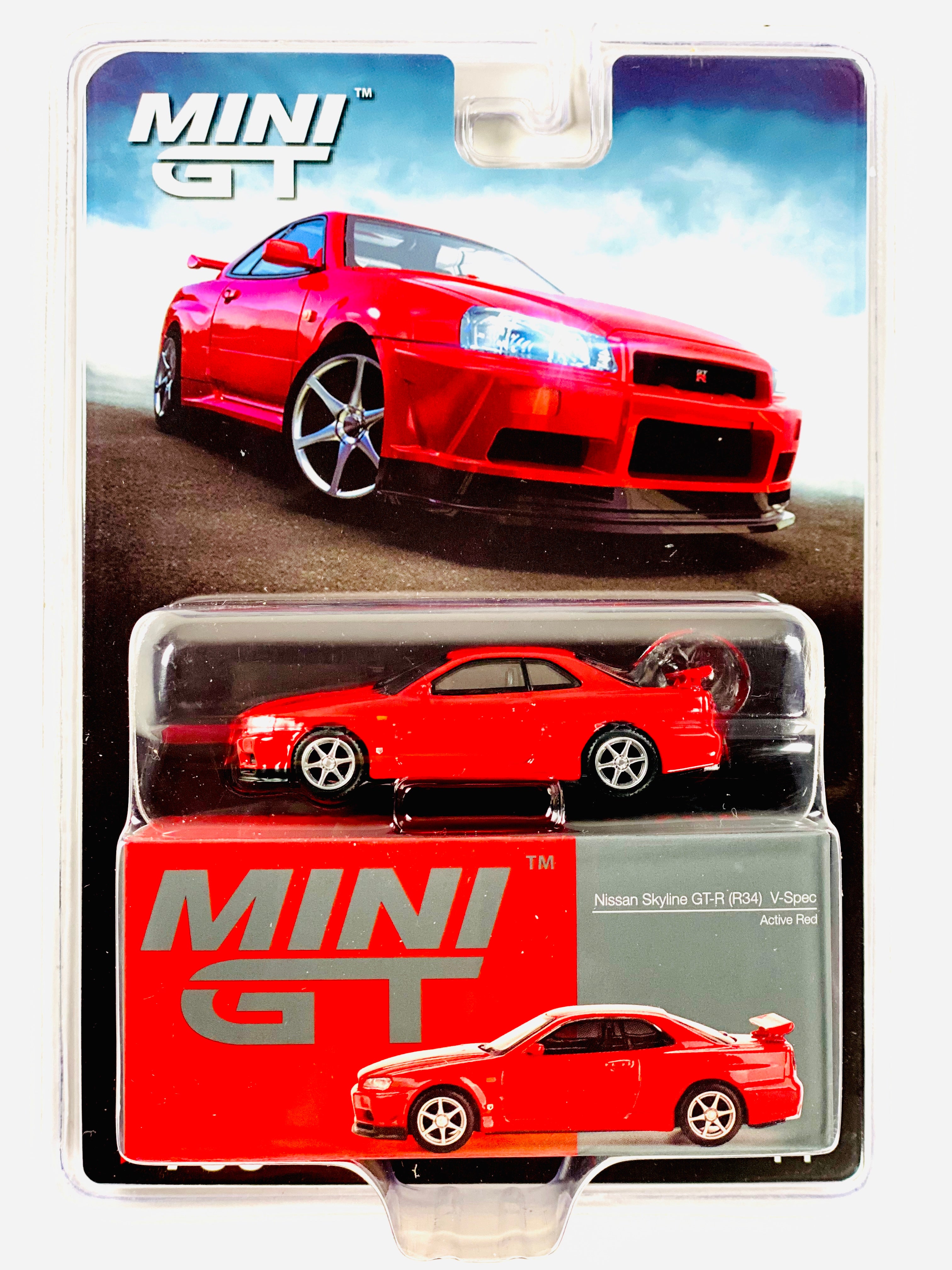 Mini GT Mijo Exclusive Nissan Skyline GT-R (R34) V-Spec