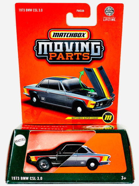 Matchbox 2025 Moving Parts Case D 1973 BMW CSL 3.0