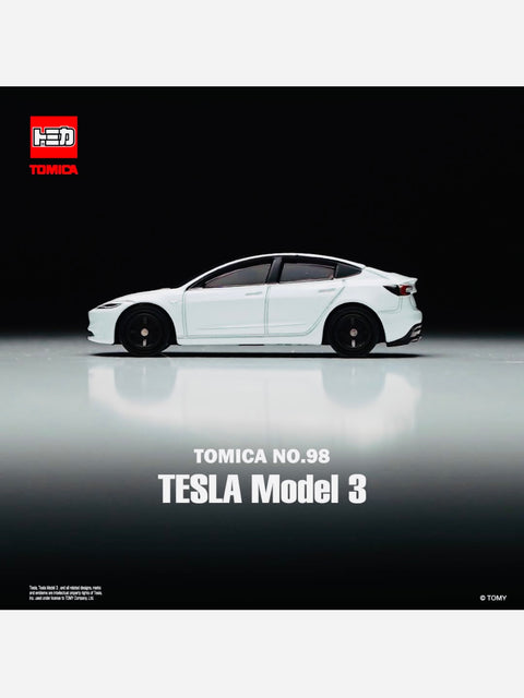 Tomica Tesla Model 3 White #98