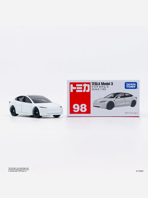 Tomica Tesla Model 3 White #98