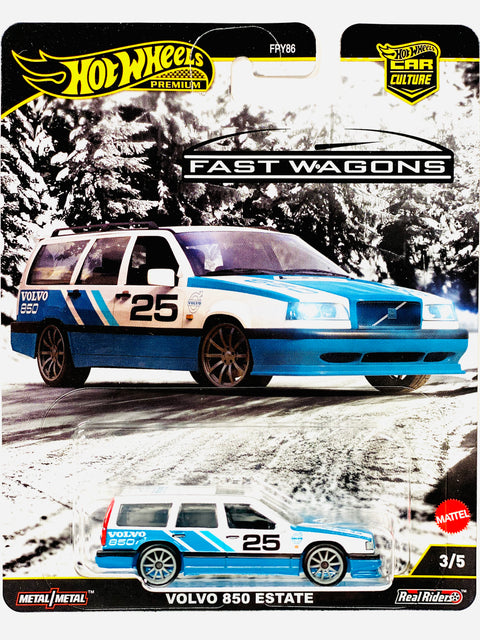 Hot Wheels 2025 Car Culture Fast Wagons Volvo 850 Estate