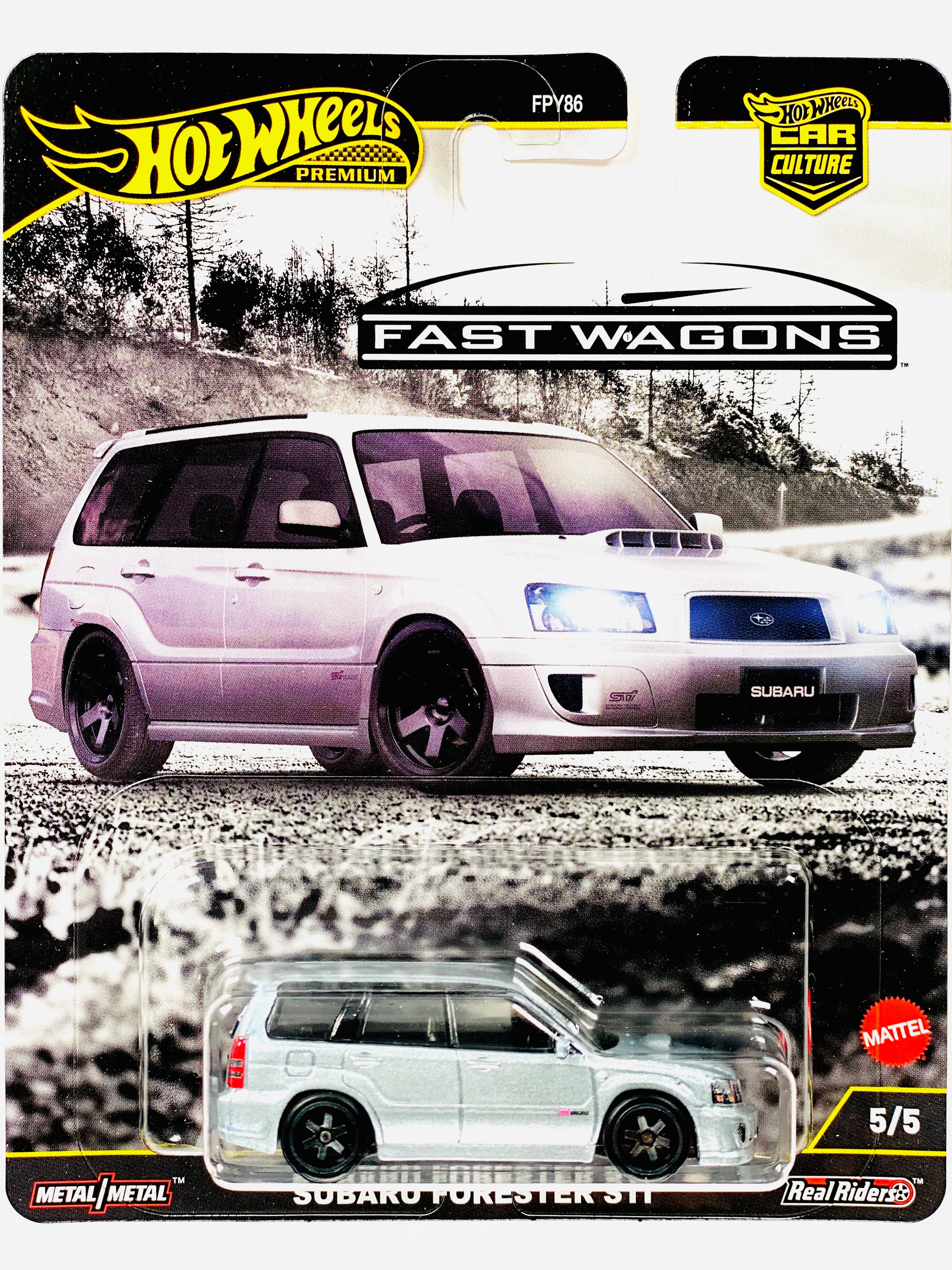 2025 HOT WHEELS CAR CULTURE Modern Classics 5/5 SUBARU FORESTER - Foto 11