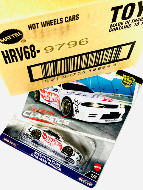 Hot Wheels 2024 Nissan Skyline GT-R (R32) Pandem Factory Sealed Solid Pack (10 Cars)