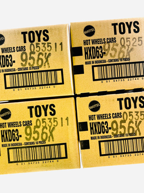 Hot Wheels 2025 Pop Culture Factory Sealed Case K (4 Cases)