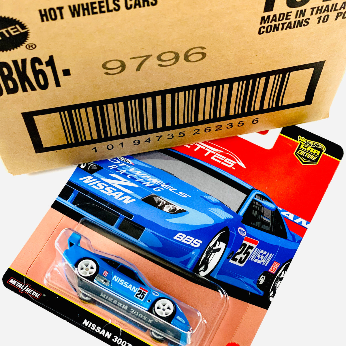 ミニカー Hot Wheels 2025 silhouette set Hot Wheels - 1:64 - Nissan 300ZX - Car Culture 2025 G Case