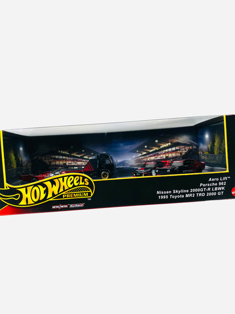 Hot Wheels 2025 Wal-Mart Exclusive Car Culture Premium Advan Box Set Diorama - Damaged Box