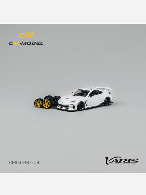 CM Model Subaru BRZ Varis Widebody White