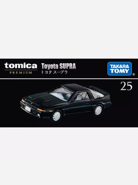Tomica Premium Toyota Supra Black #25