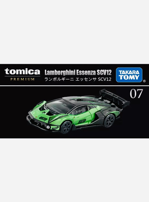 Tomica Premium Lamborghini Essanza SCV12 Green #07