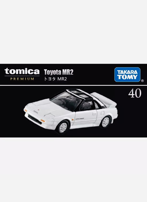 Tomica Premium Toyota MR2 White #40