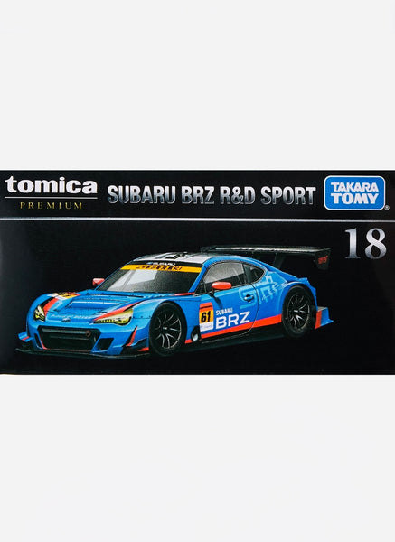 Tomica Premium Factory Sealed Subaru BRZ R&D Sport #18 – Jcardiecast