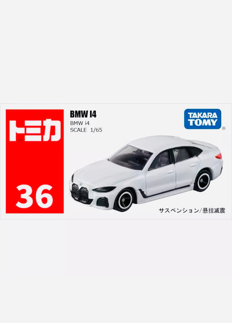 Tomica BMW i4 White #36