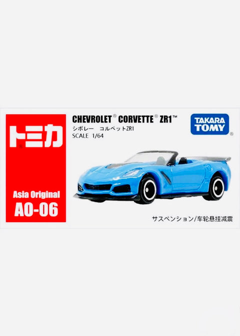 Tomica Chevrolet Corvette ZR1 Blue A0-06