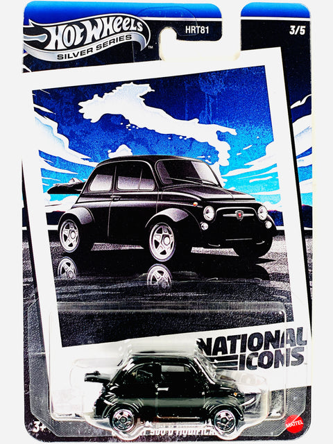 Hot Wheels 2025 Silver Series National Icons '60 Fiat 500 D Modificado
