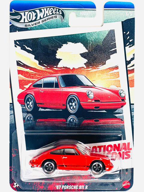 Hot Wheels 2025 Silver Series National Icons '67 Porsche 911 R
