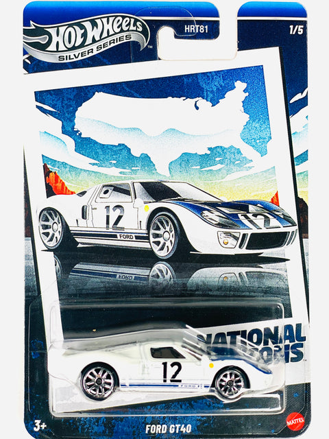 Hot Wheels 2025 Silver Series National Icons Ford GT40