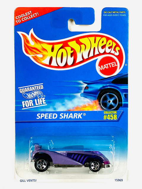 Hot Wheels 1995 Collectors Series Speed Shark - Damaged Card/Yellow Blister