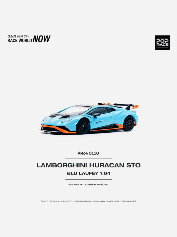 Pop Race Lamborghini Huracan STO Blu #110