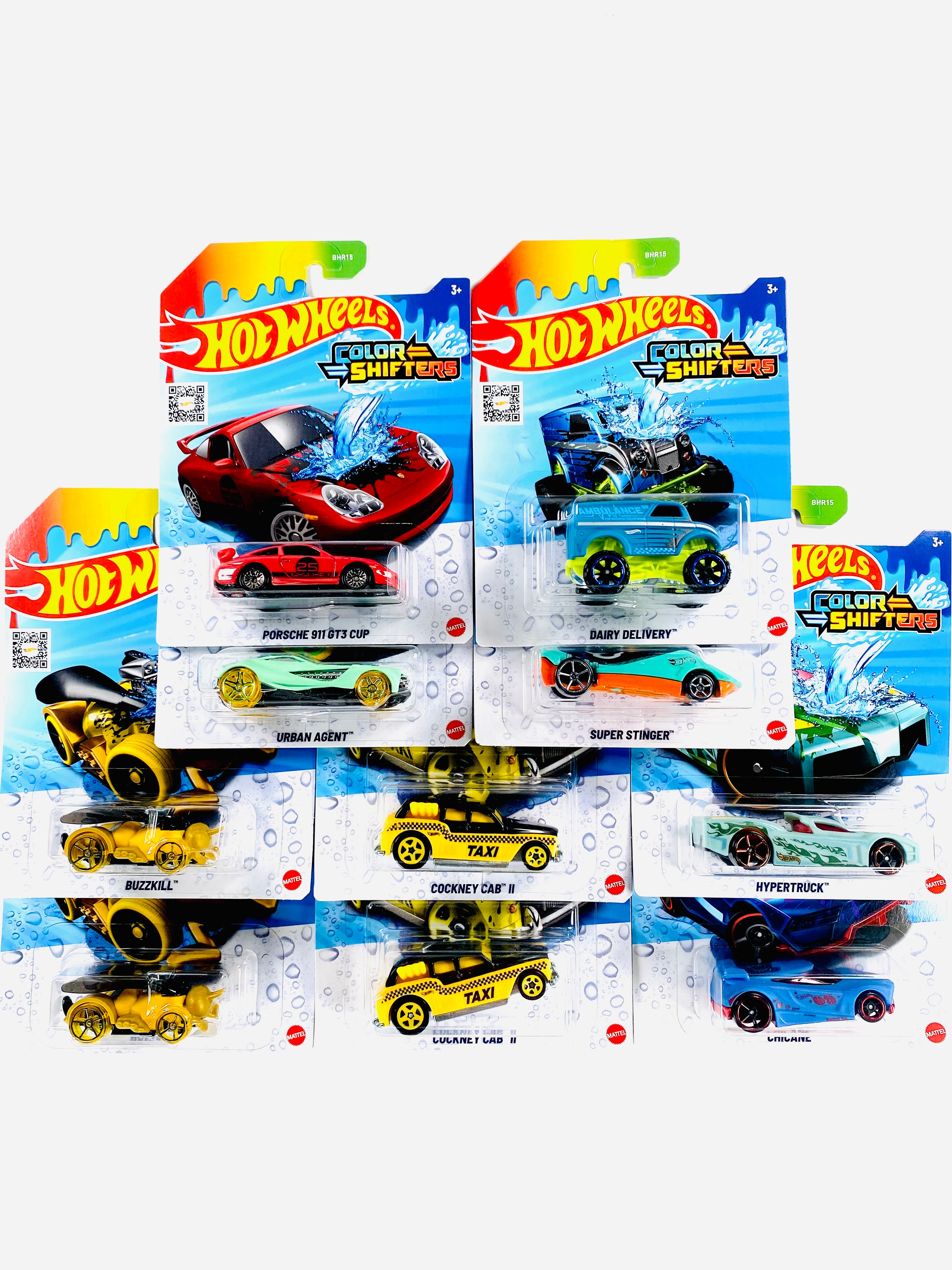 Hot Wheels 2025 Mix 2 Color Shift Factory Sealed Solid Pack
