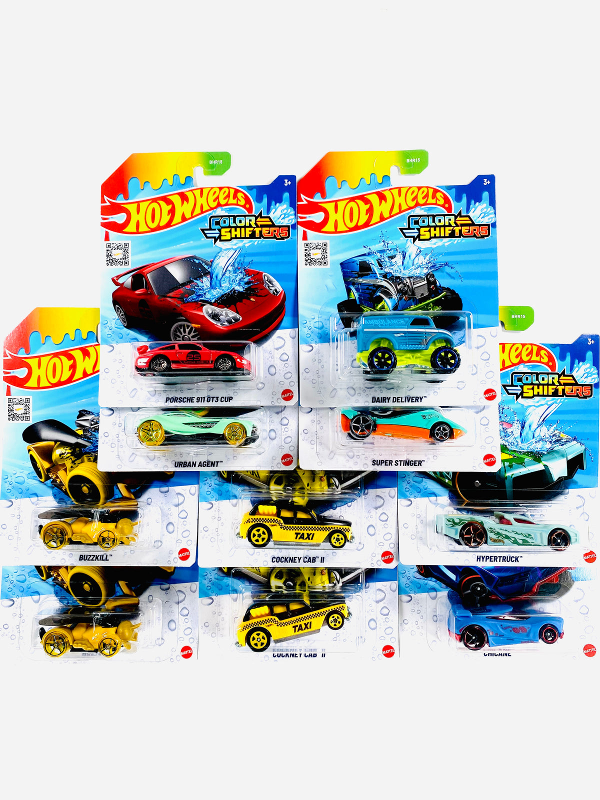 【激レア】Hotwheels Color Racers④ Hot Wheels Color Crashers Gazella R 10” Motorized Racing