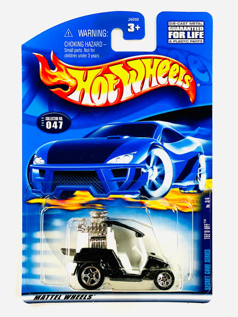 Hot Wheels Secret Code Series Tee'd Off - Damaged Card/Yellow Blister