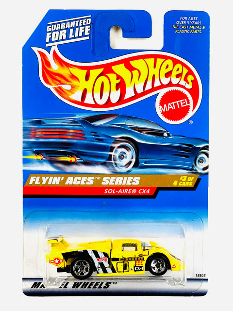Hot Wheels Flyin' Aces Series Sol-Aire CX4 - Damaged Card