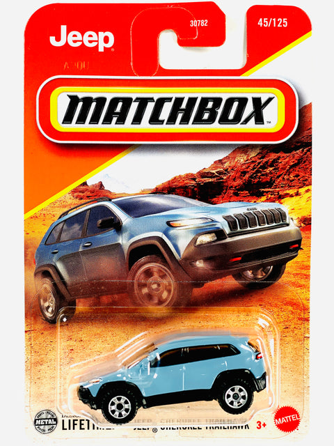 Matchbox 2025 Basic Case F Jeep Cherokee Trailhawk