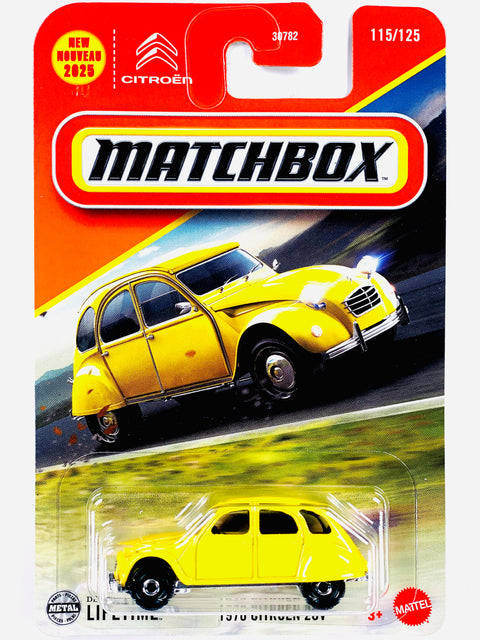 Matchbox 2025 Basic Case E 1970 Citroen 2CV