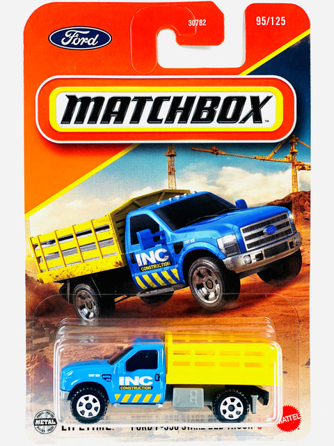 Matchbox 2025 Basic Case F Ford F-350 Stake Bed Truck