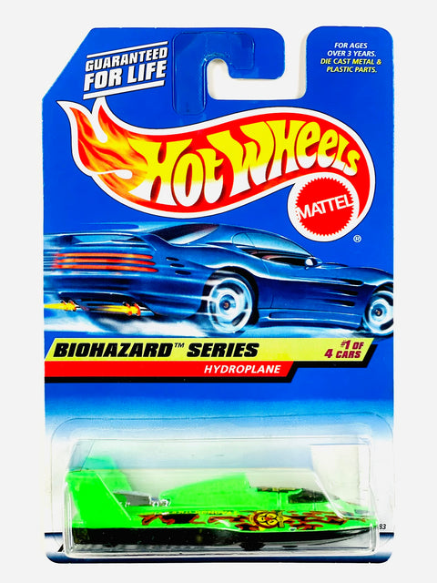 Hot Wheels Biohazard Series Hydroplane - Damaged Card