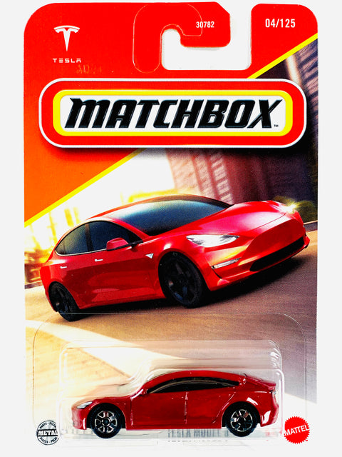 Matchbox 2025 Basic Case E Tesla Model 3