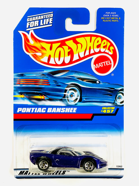 Hot Wheels 1998 Collectors Series Pontiac Banshee - Damaged Card/Yellow Blister