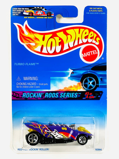 Hot Wheels Rockin' Rods Series Turbo Flame - Damaged Card