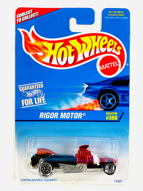 Hot Wheels 1997 Collectors Series Rigor Motor - Damaged Card
